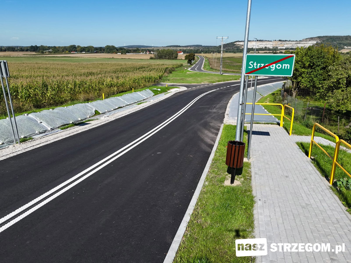 Od środy zostanie otwarta nowa droga w Strzegomiu [FOTO] 